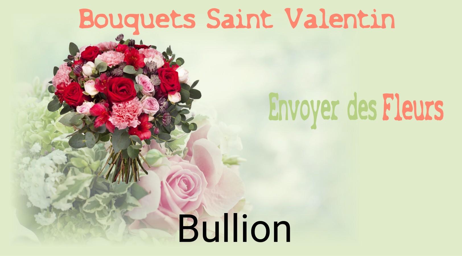 Roses de Saint-Valentin livrées à Bullion